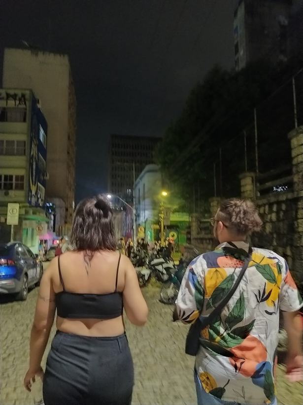 Voltando do bloco
